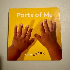 Lovevery Parts of Me Book - Yellow